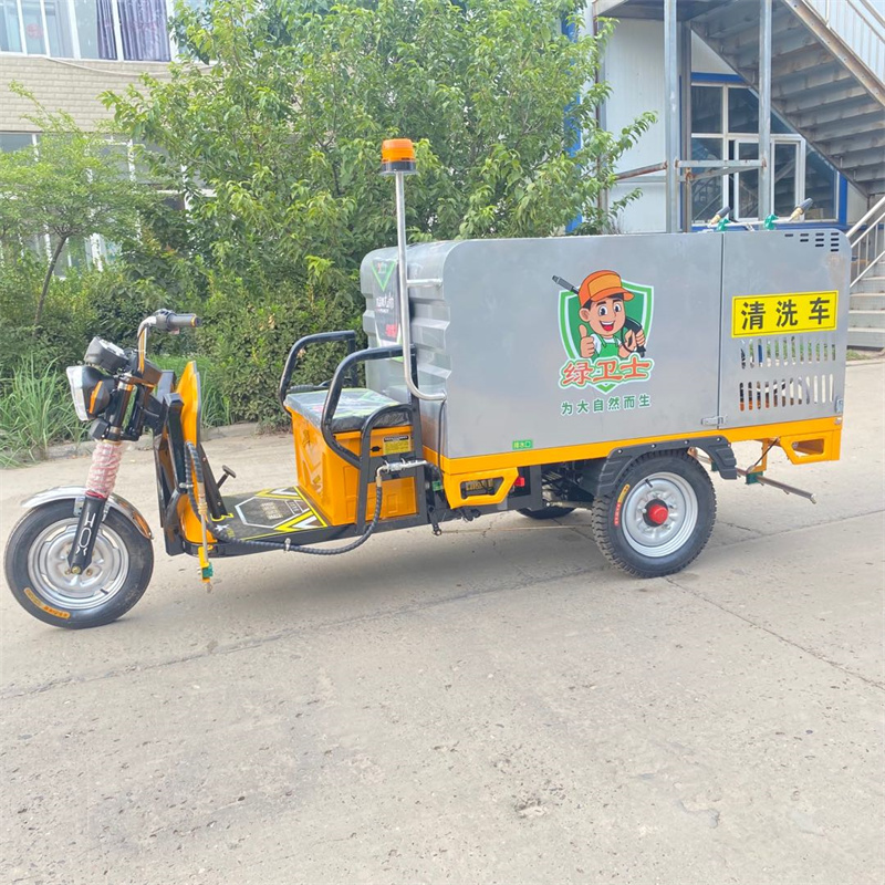 池州电动高压冲洗车CX700A（不锈钢箱体）