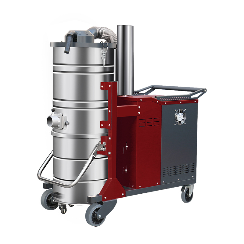 池州坦洁380V 双桶手动反吹工业吸尘器X8系列