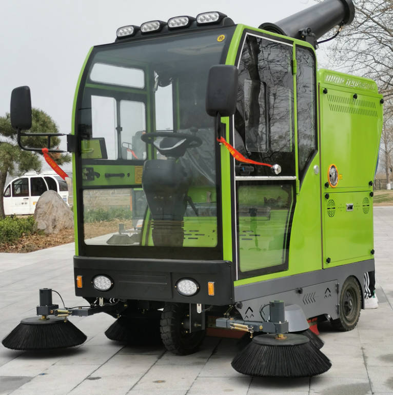 池州道路清洁广泛应用电动环卫清扫车